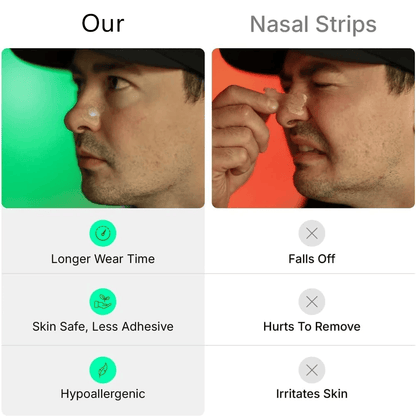 Magnetic Nasal Breathing Strip – Natural Snore Relief & Better Sleep